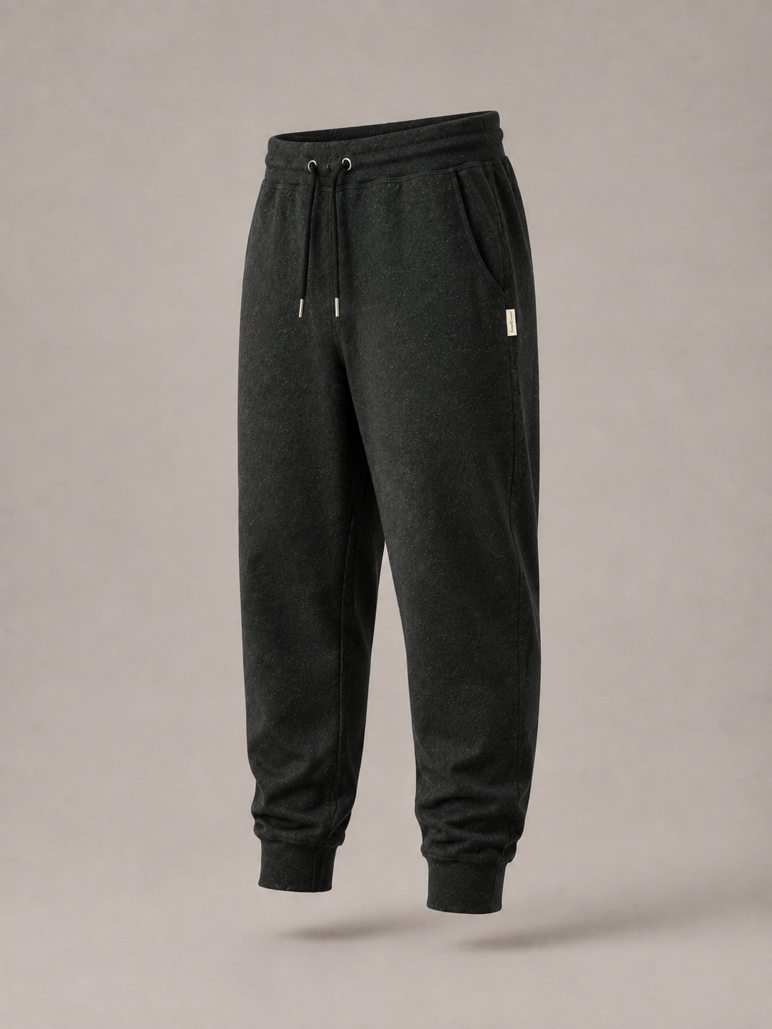 Hemp Organic Cotton Terry Joggers – Black