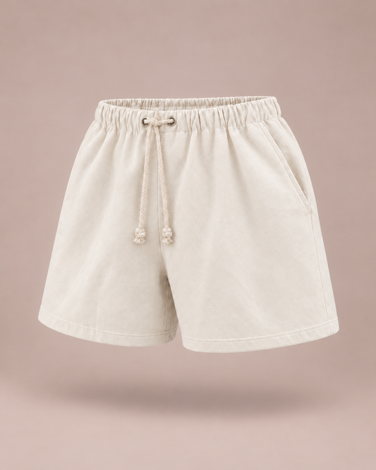 Womens Hemp Terry Shorts