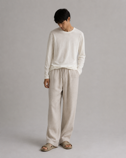 Hemp Organic Cotton Long-Sleeve T-Shirt