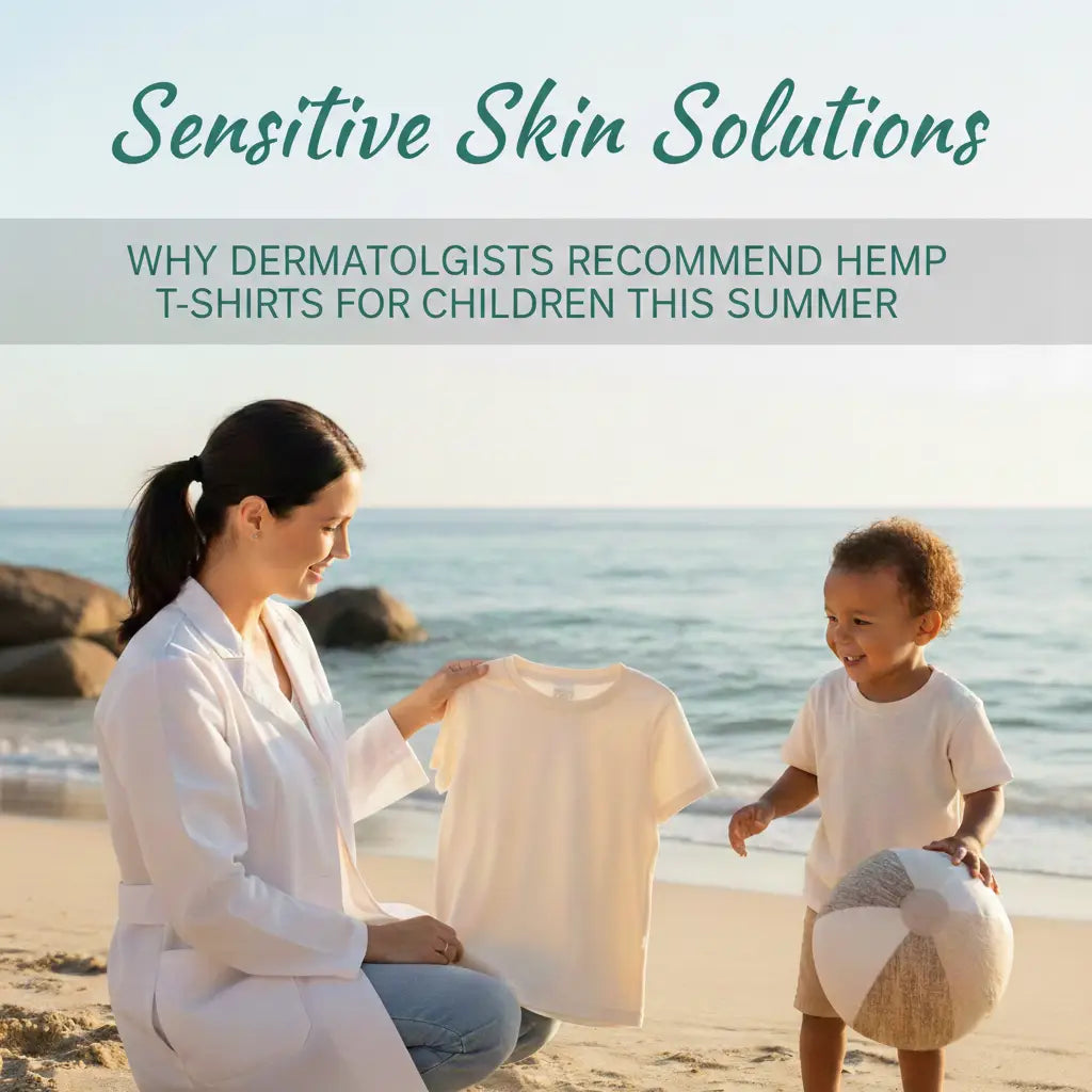 Sensitive Skin Solutions: Why Dermatologists Recommend Hemp T-Shirts for Children This Summer