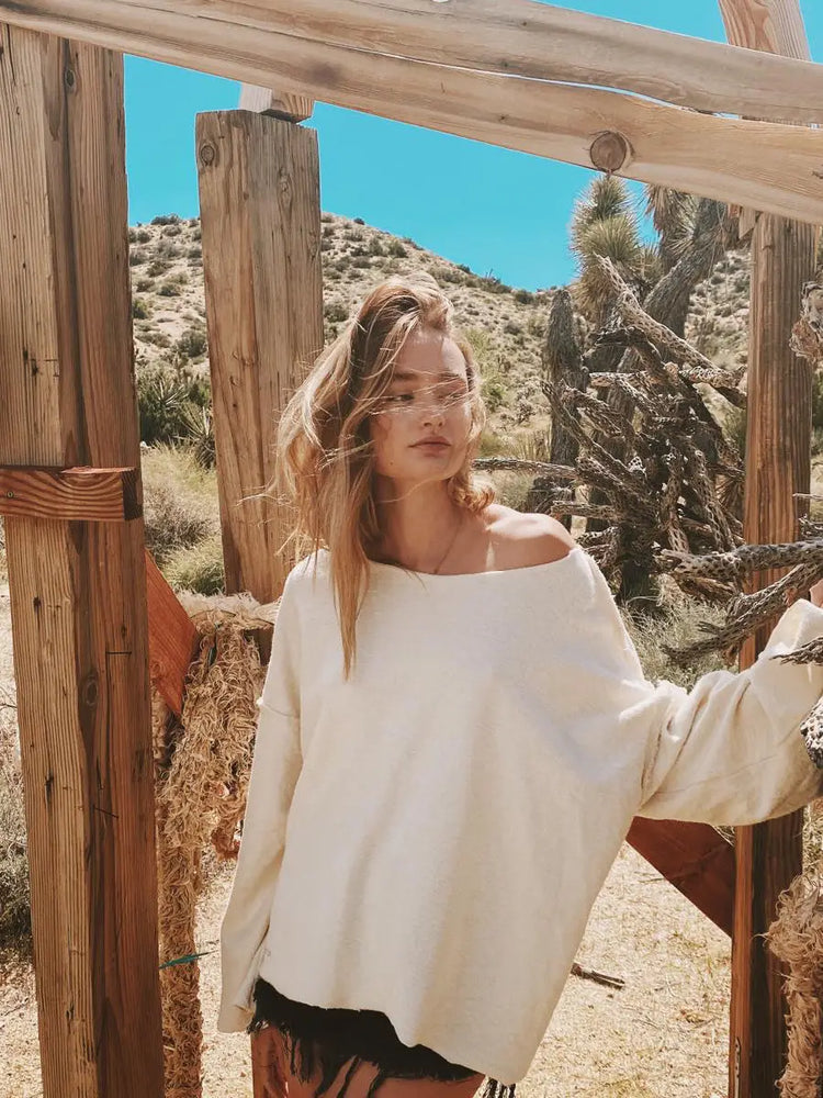 Hemp oversized sweatshirt - Hemp Horizon