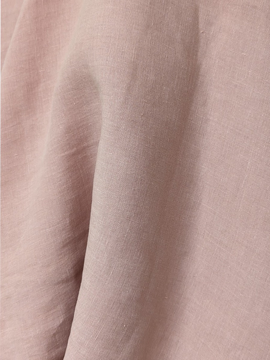 Blush pink hemp pillow case - Hemp Horizon