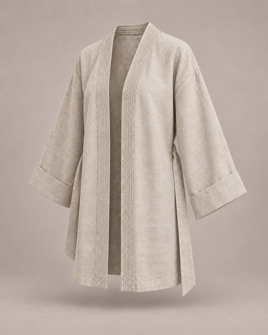 Hemp Kimono Dress Jacket