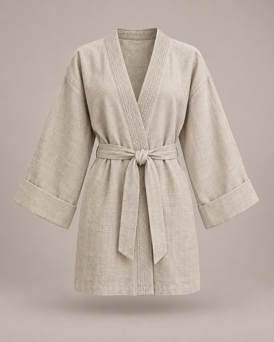 Hemp Kimono Dress Jacket