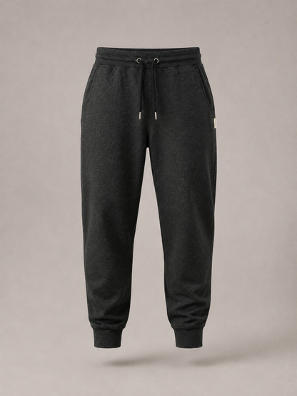 Hemp Organic Cotton Terry Joggers – Black
