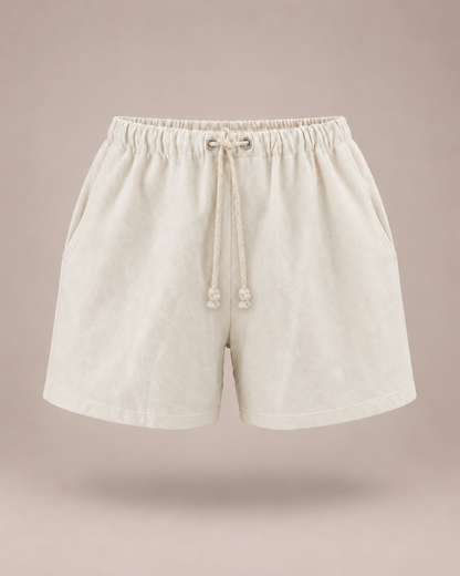 Womens Hemp Terry Shorts