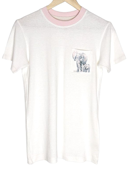 Hemp elephant pocket t-shirt