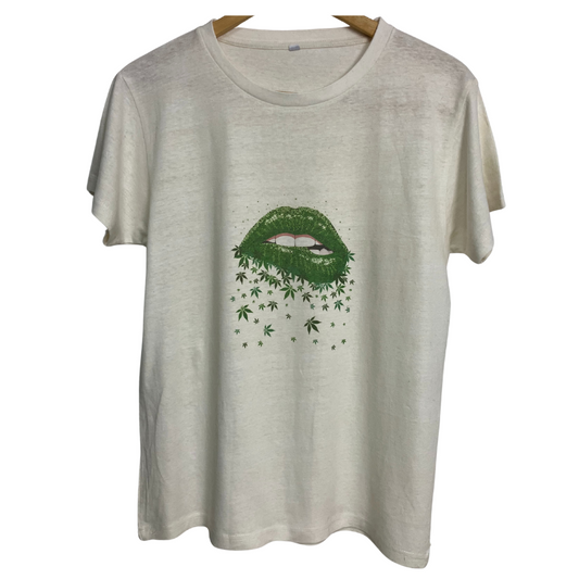 Lips_Tee_Shirt_by_HempTshirts- Hemp Horizon
