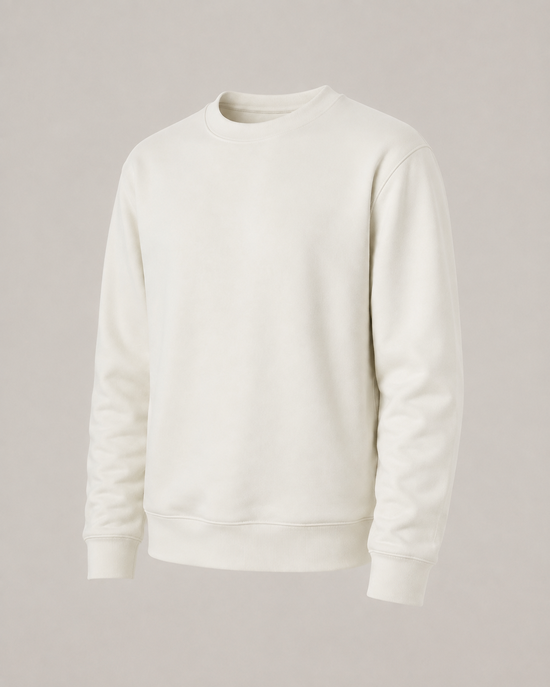 Hemp Bamboo Sweatshirt – Natural White