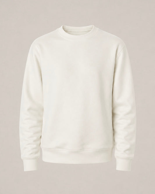 Hemp Bamboo Sweatshirt – Natural White