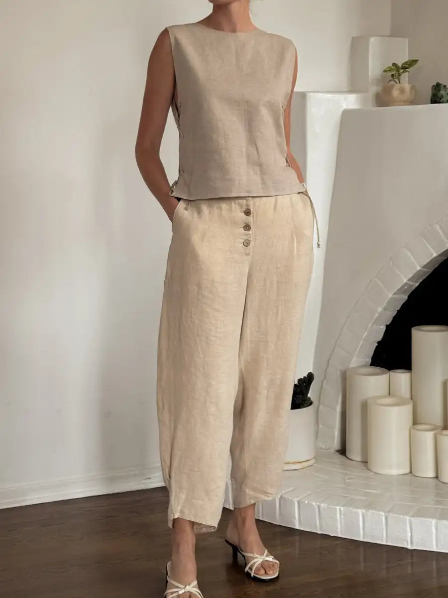 Hemp tie top - Hemp Horizon