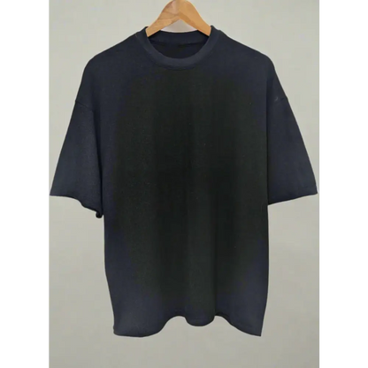 Hemp bamboo boxy fit t'shirt with signature threads - Hem Horizon