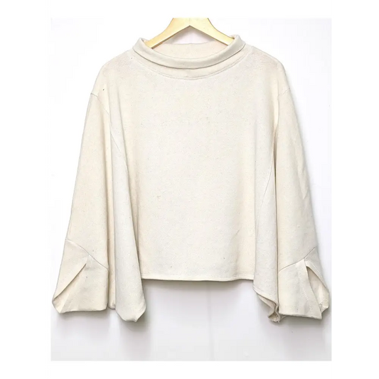 Hemp batwing natural top - Hemp Horizon