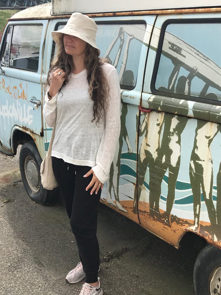 Hemp reversible bucket hat - Hemp Horizon