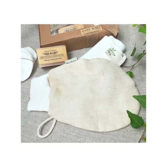 Hemp exfoliating mitt gift set - Hemp Horizon