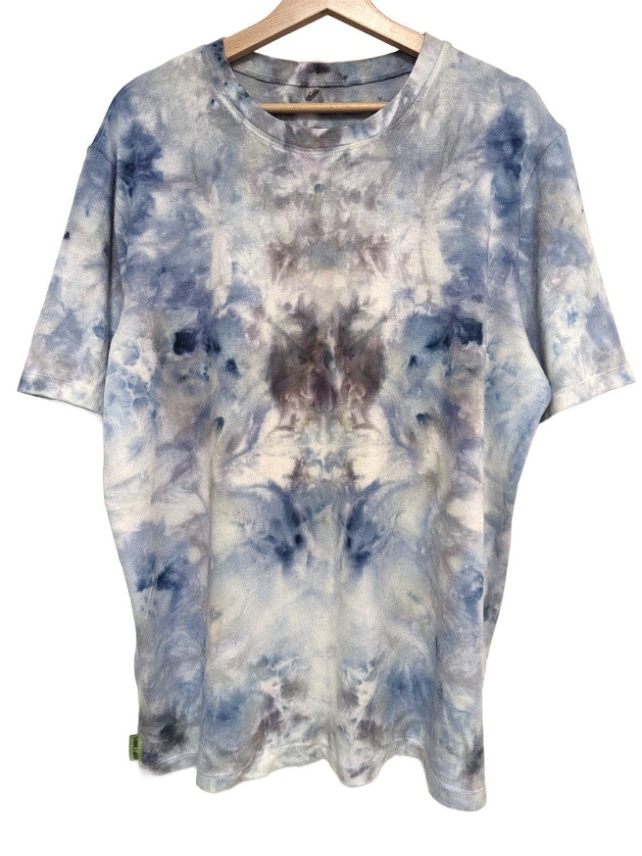 Ice-Blue Hemp Bamboo T'Shirt size XL - Hemp Horizon