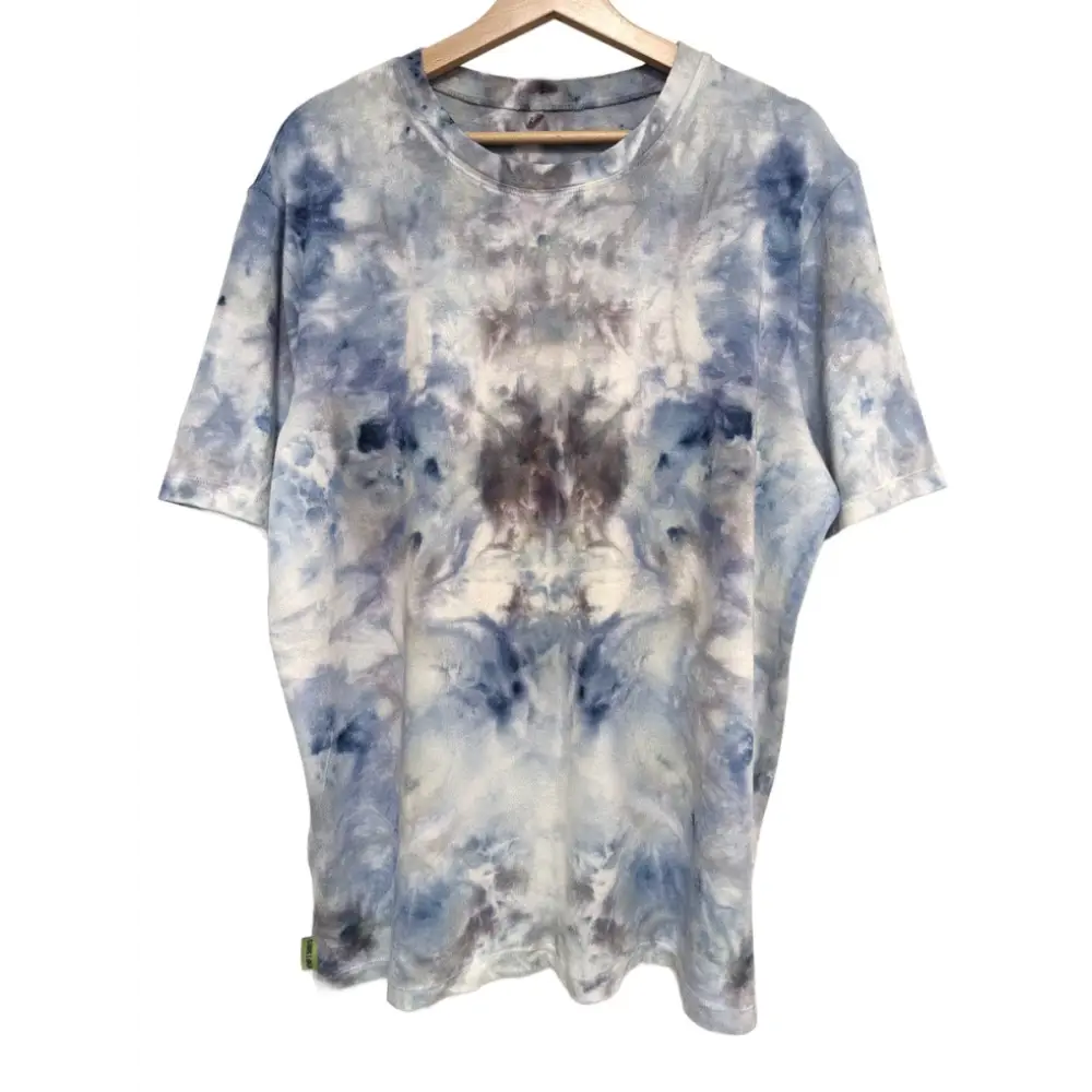 Ice-Blue Hemp Bamboo T'Shirt size XL - Hemp Horizon