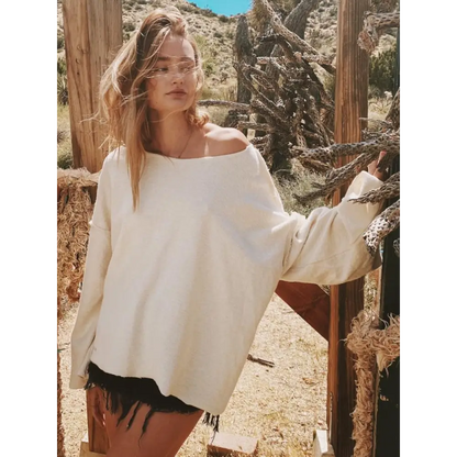 Hemp oversized sweatshirt - Hemp Horizon