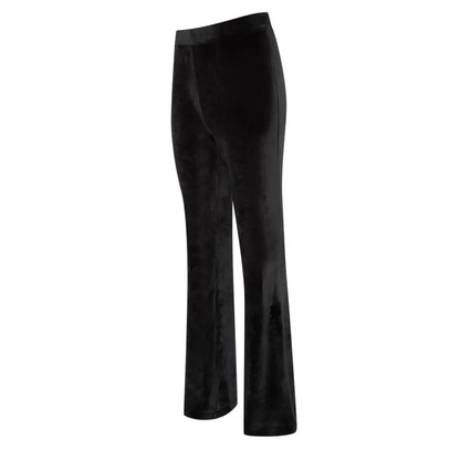 Hemp Bamboo velour flared pants _ Hemp Horizon