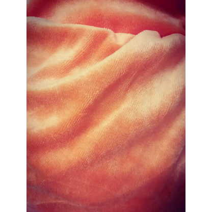 Hemp bamboo  velour flared pants pumpkin orange - Hemp Horizon