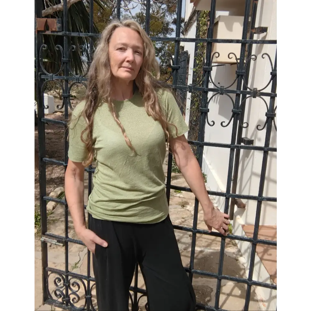 Pure Olive hemp t shirt - Hemp Horizon