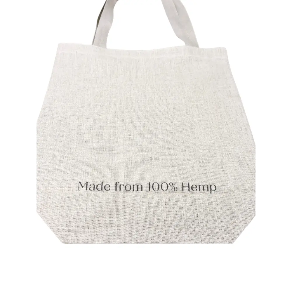 Shizen rustic hemp tote bag - Hemp Bag