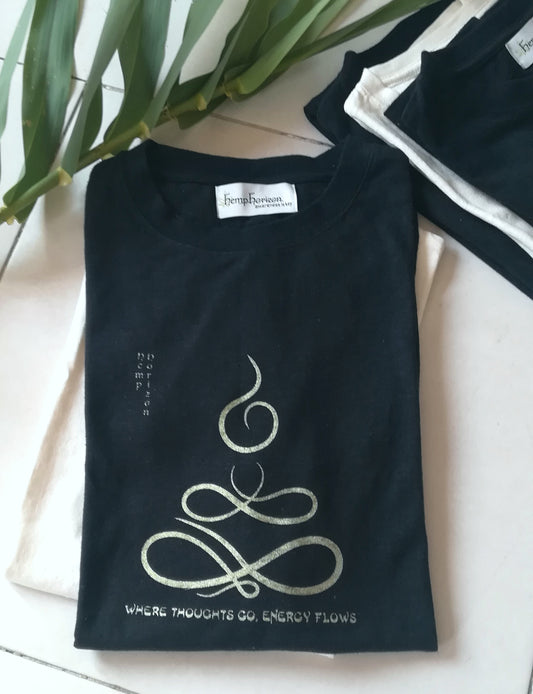 Hemp Organic Cotton T'shirt With Buddha Print - Hemp Horizon