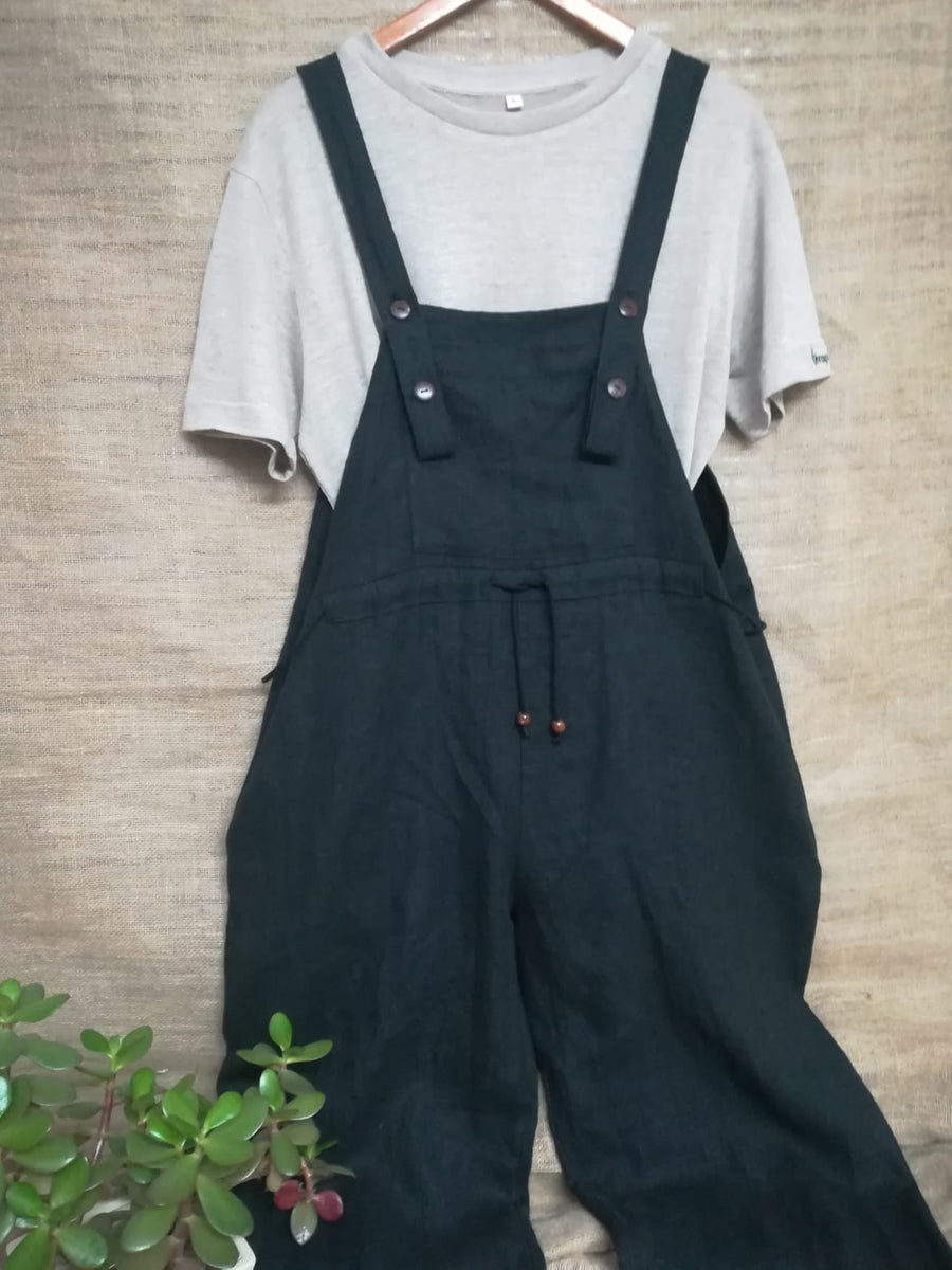 Hemp Linen Dungarees