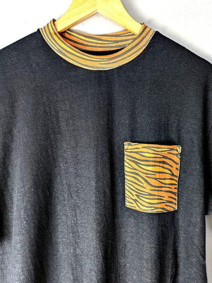 Hemp tiger pocket tee - Hemp Horizon