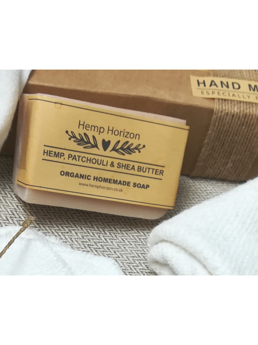 Hemp, shea butter, patchouli oil soap - Hemp Horizon