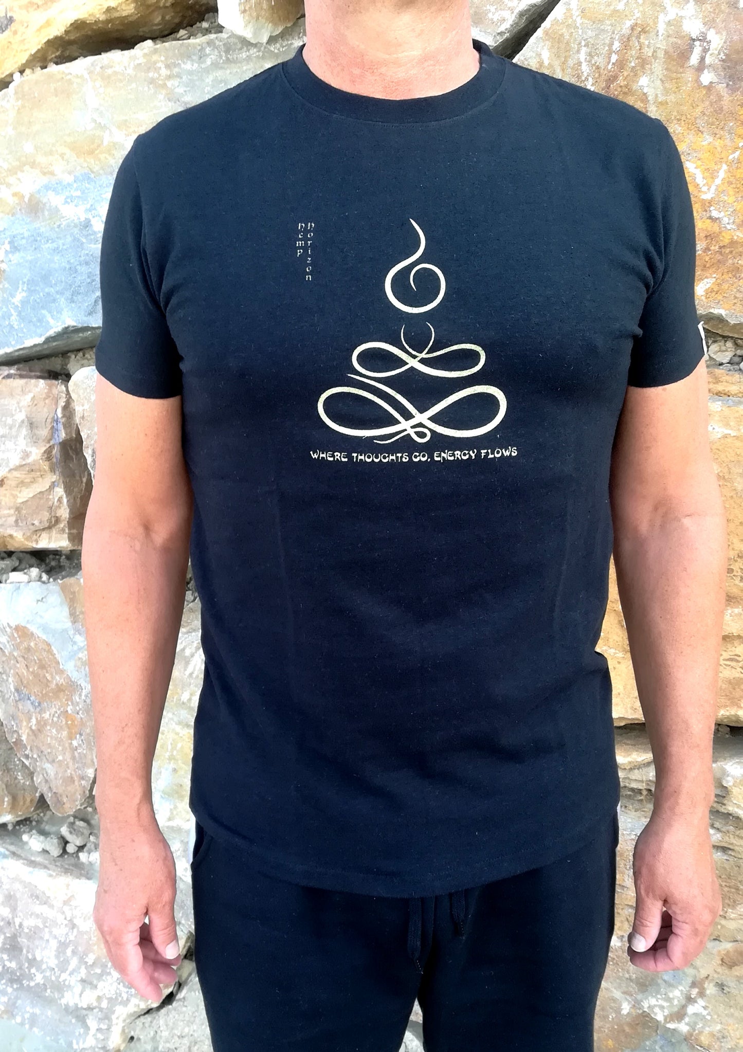Hemp Organic Cotton T'shirt With Buddha Print - Hemp Horizon