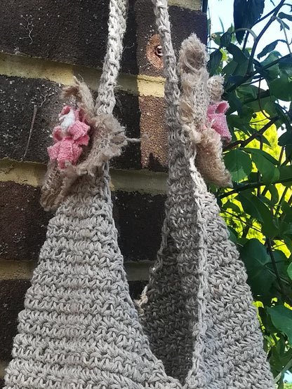 Knitted hemp bag - Hemp Horizon