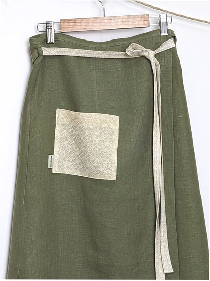 Hemp wrap skirt -Hemp Horizon